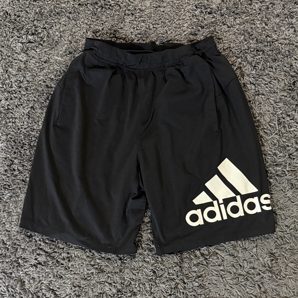 Adidas Men's Black Athletic Shorts